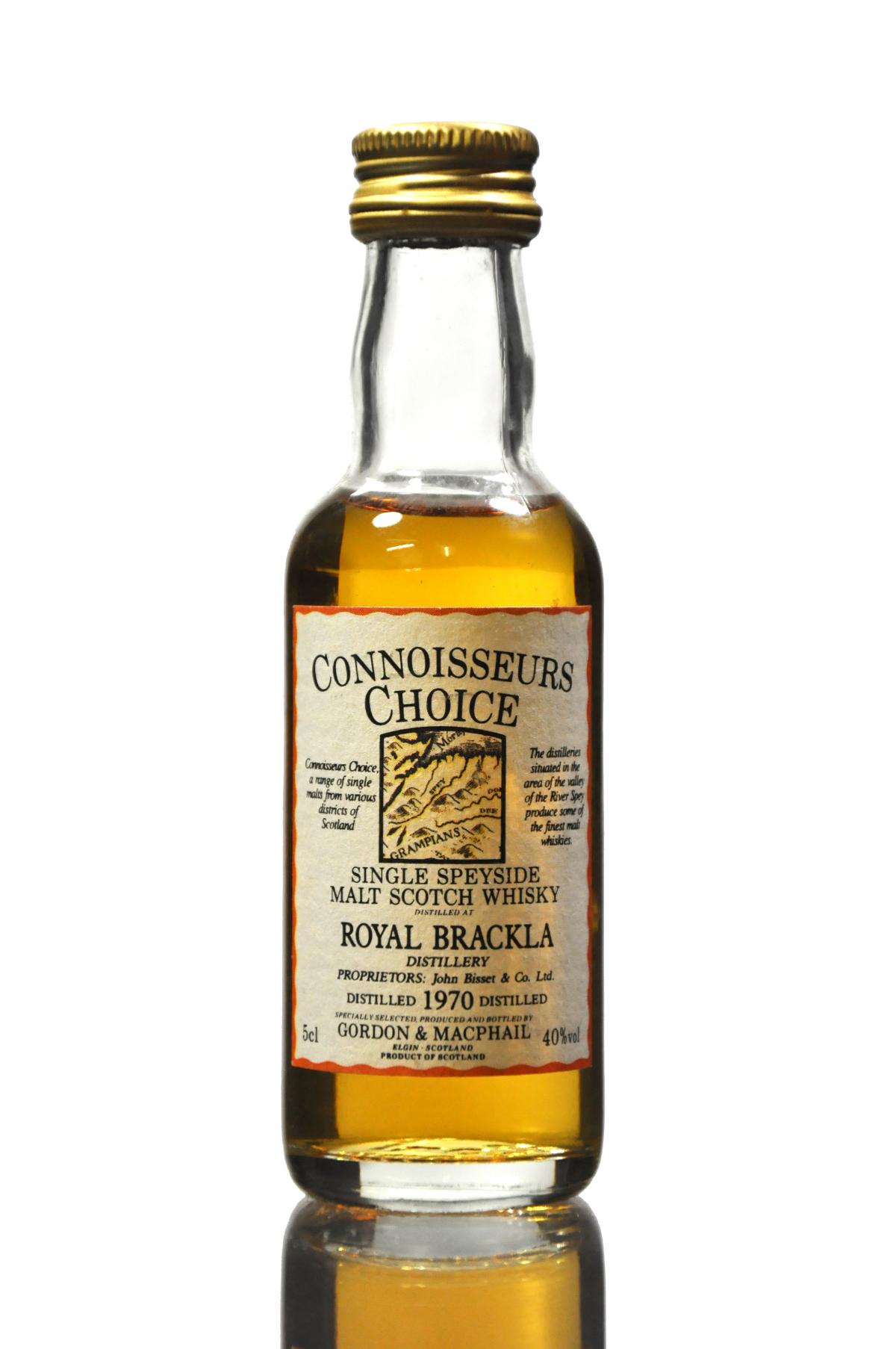 Royal Brackla 1970 - Connoisseurs Choice Miniature