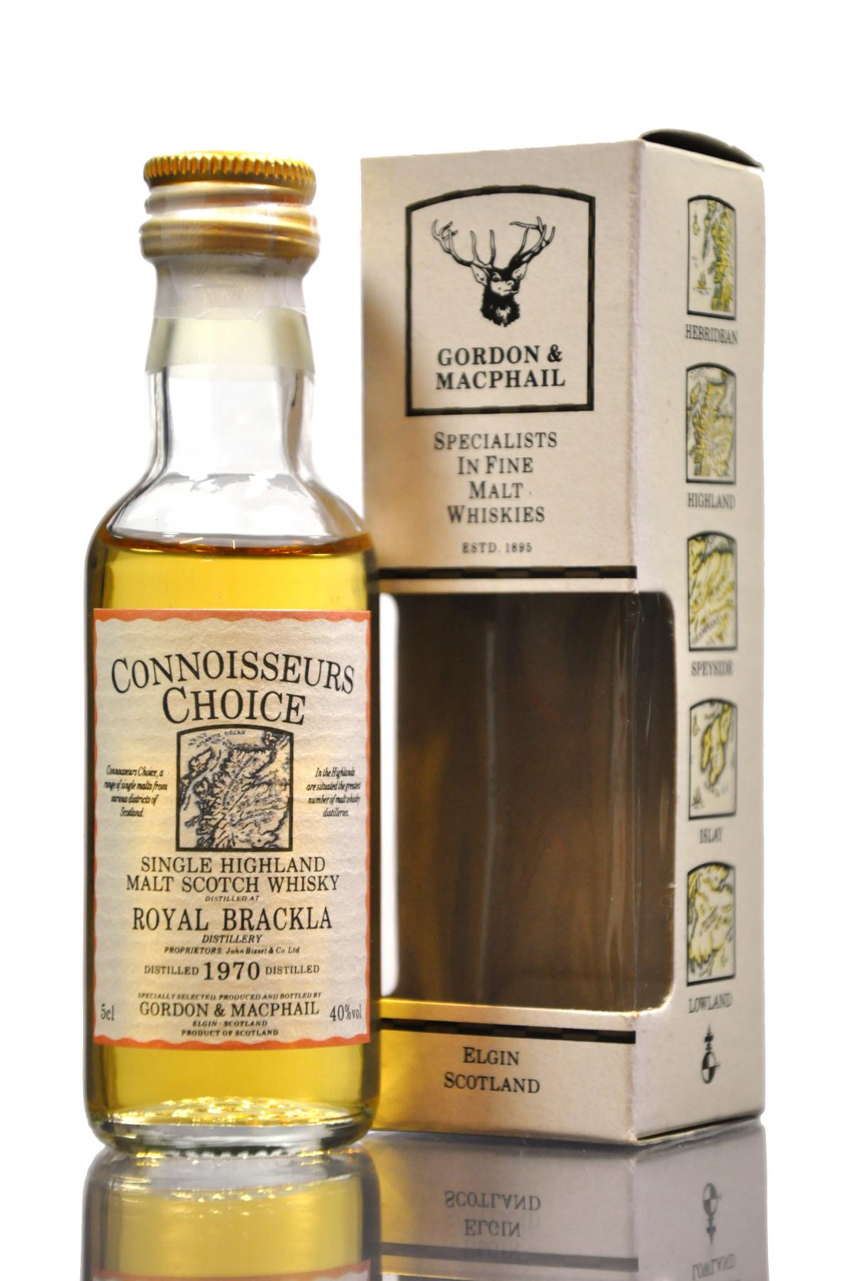 Royal Brackla 1970 - Connoisseurs Choice Miniature