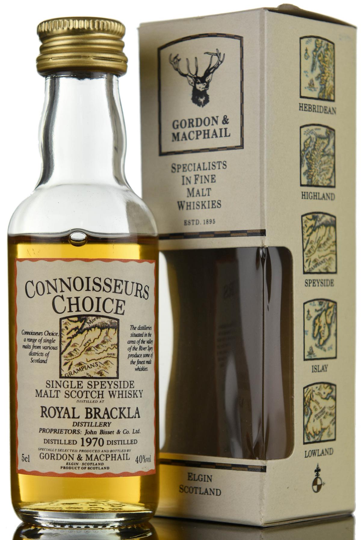 Royal Brackla 1970 - Connoisseurs Choice Miniature