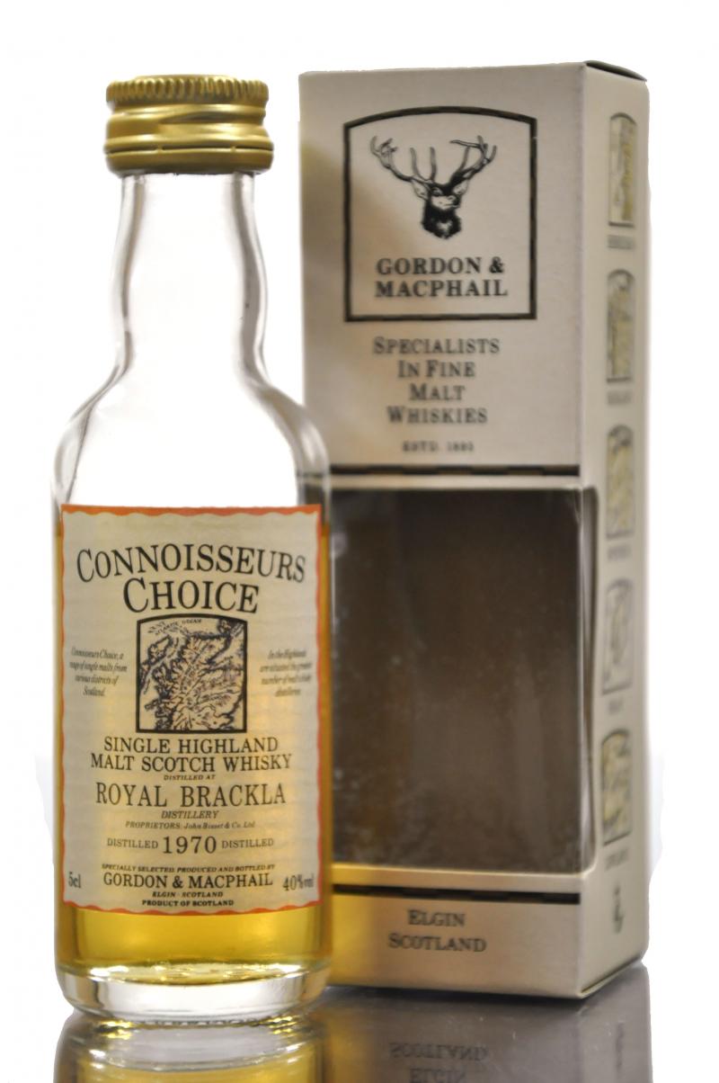 Royal Brackla 1970 - Connoisseurs Choice Miniature