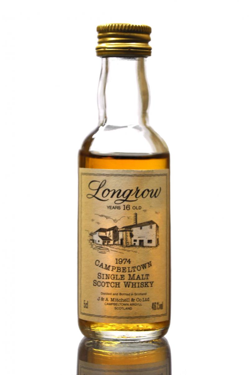 Longrow 1974 - 16 Year Old Miniature