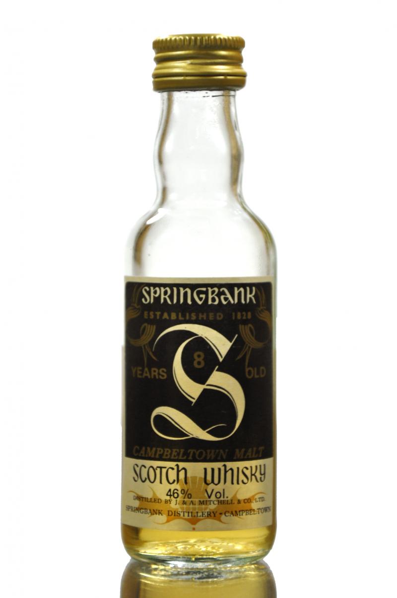 Springbank 8 Year Old Miniature