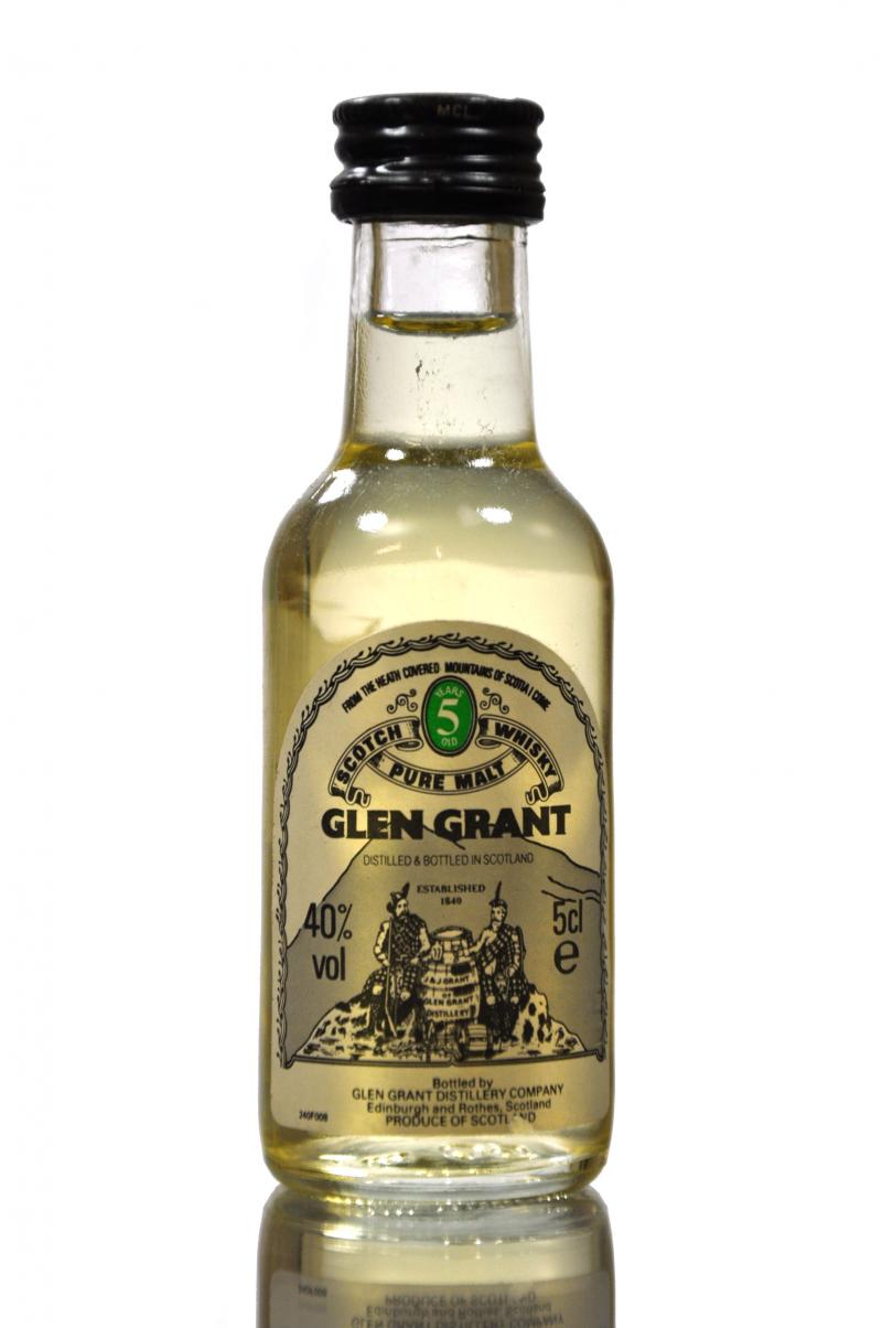 Glen Grant 5 Year Old Miniature