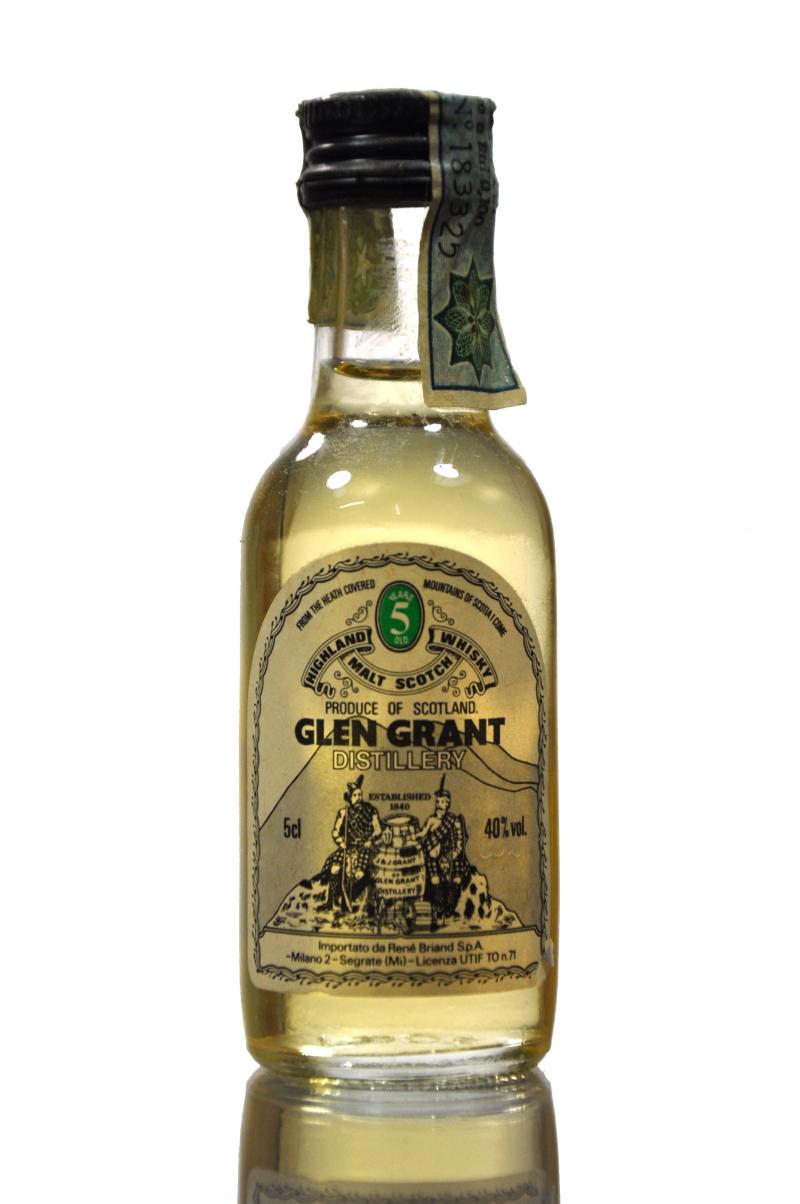 Glen Grant 5 Year Old Miniature