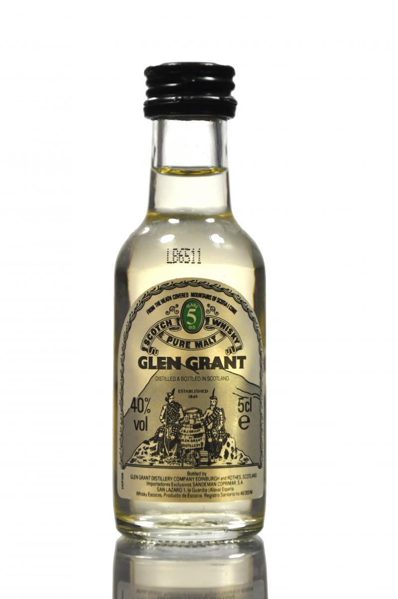 Glen Grant 5 Year Old Miniature