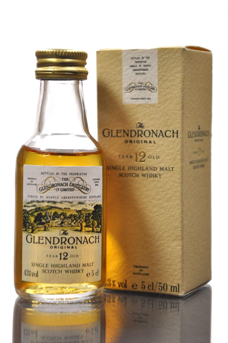 Glendronach 12 Year Old Miniature