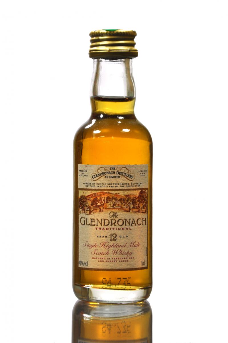 Glendronach 12 Year Old Miniature