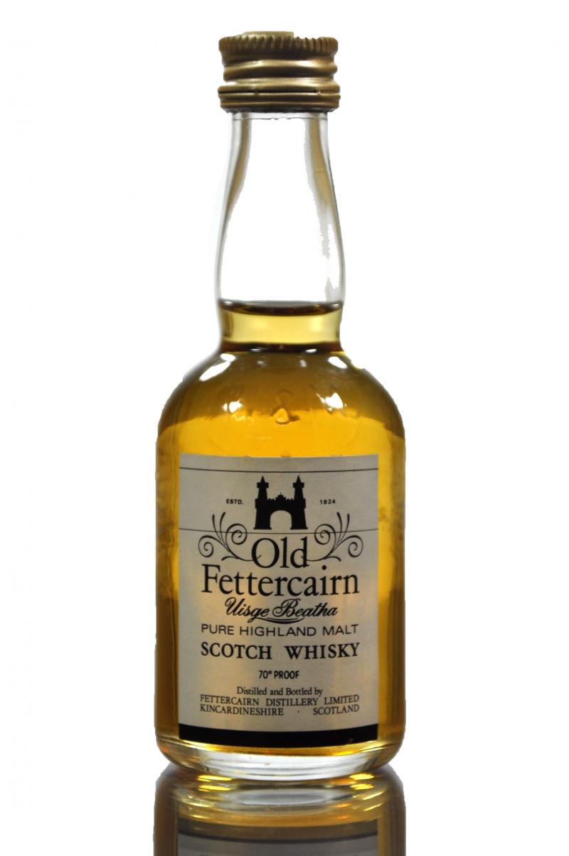 Old Fettercairn 70 Proof Miniature