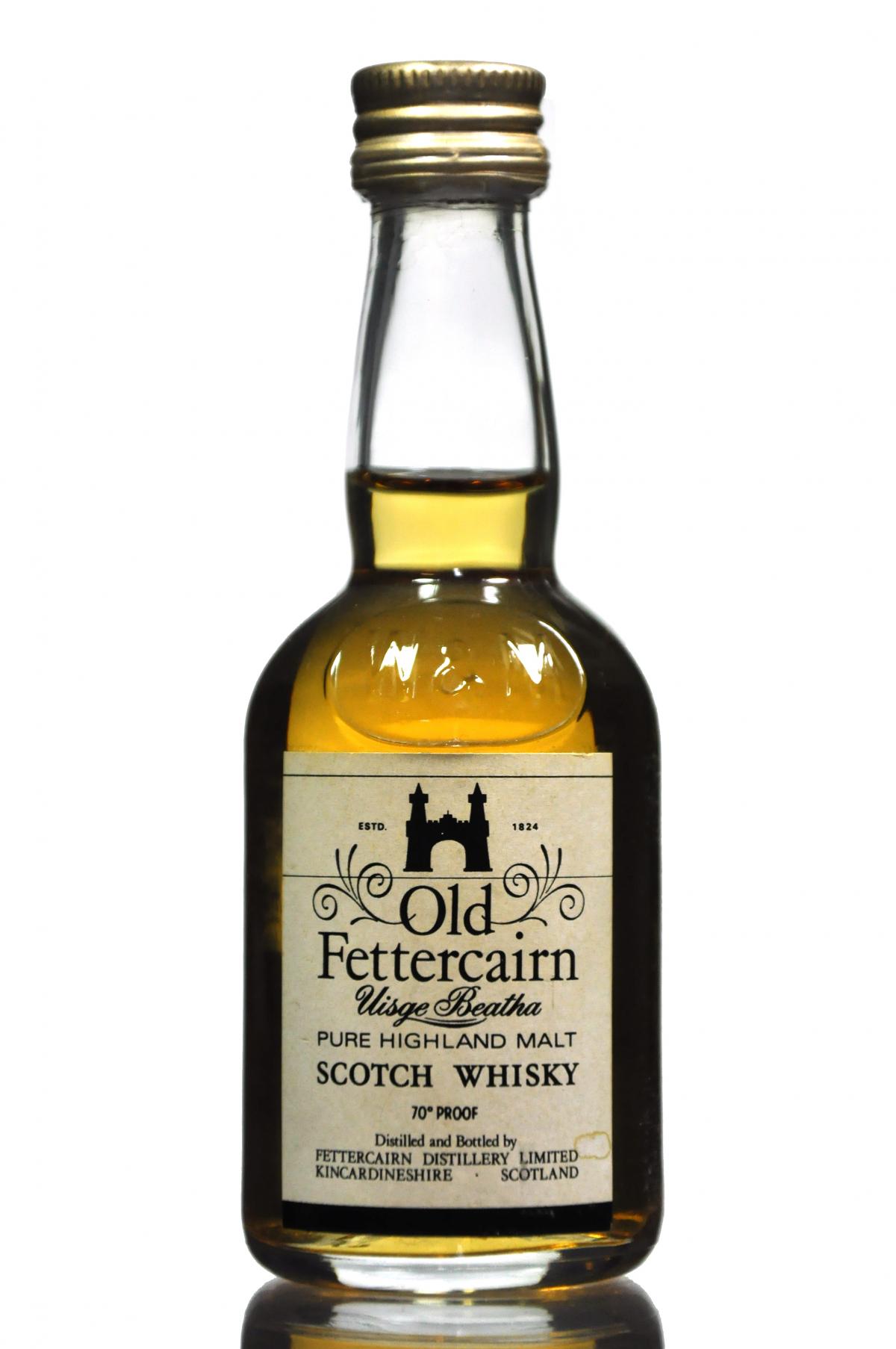 Old Fettercairn 70 Proof Miniature