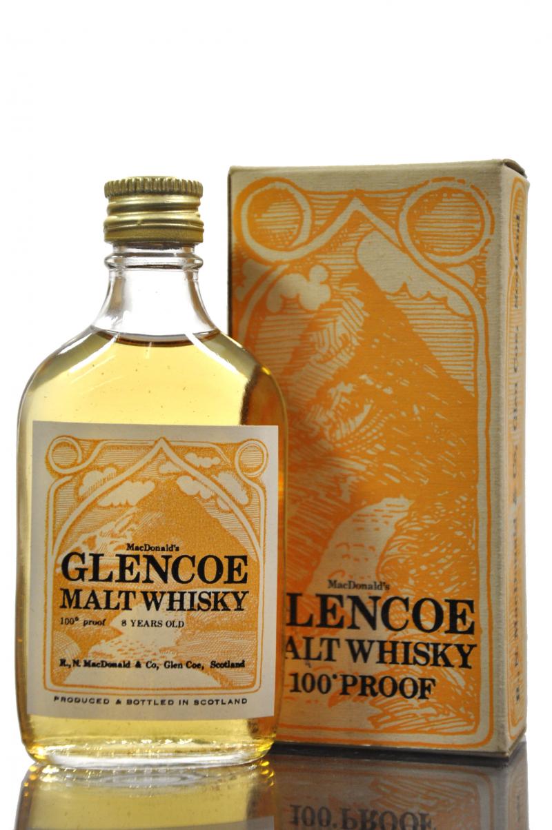 Glencoe 8 Year Old - 100 Proof  Miniature