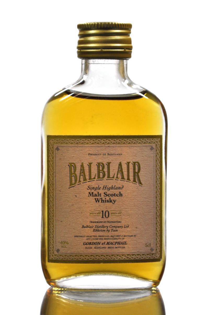 Balblair 10 Year Old - Gordon & MacPhail Miniature