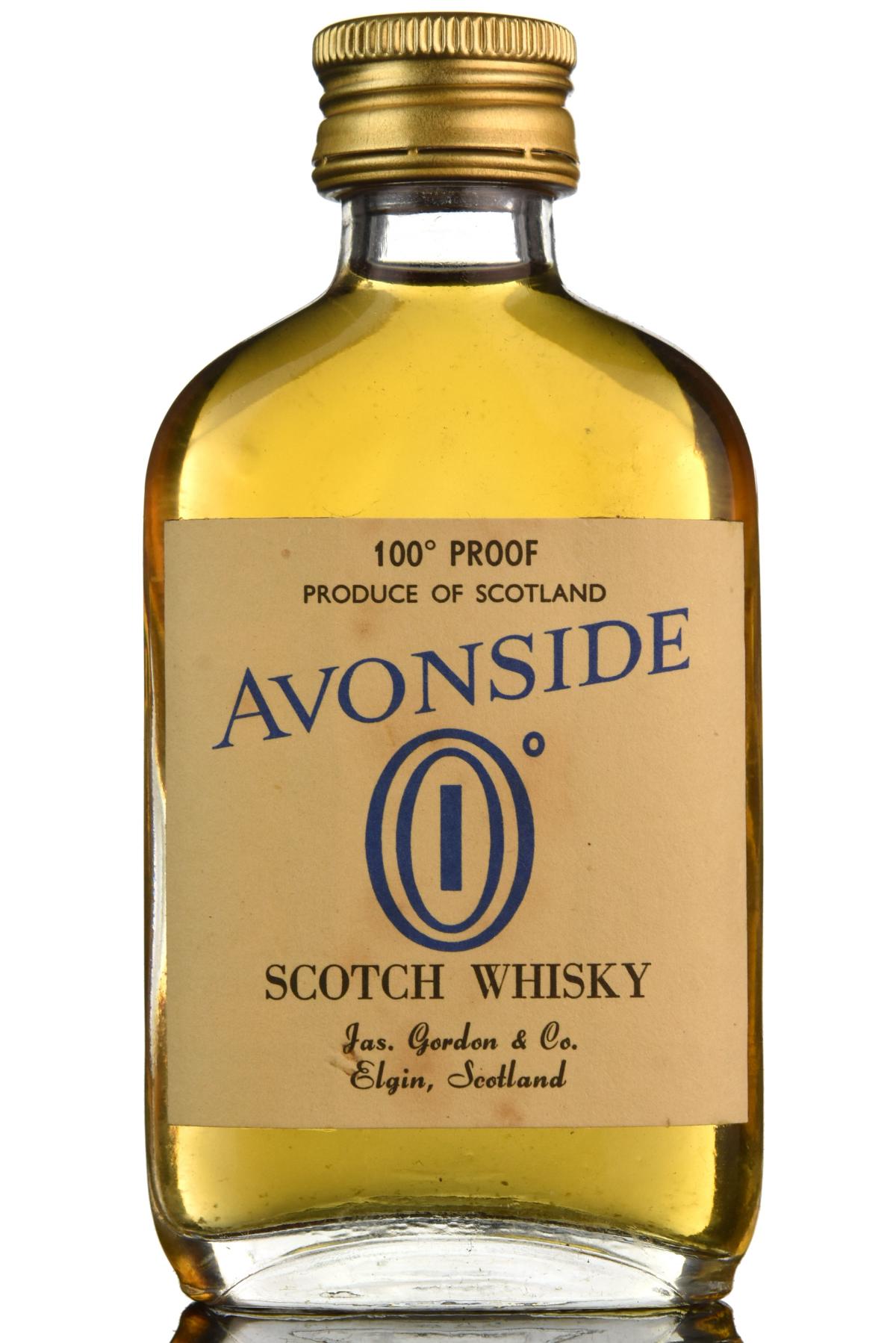 Avonside 100 Proof Miniature