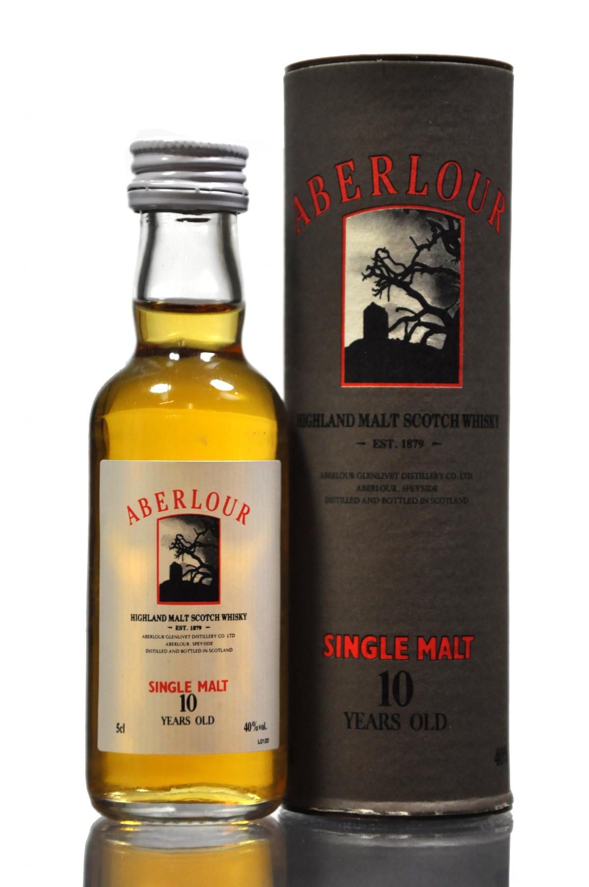 Aberlour 10 Year Old Miniature - Circa 1990