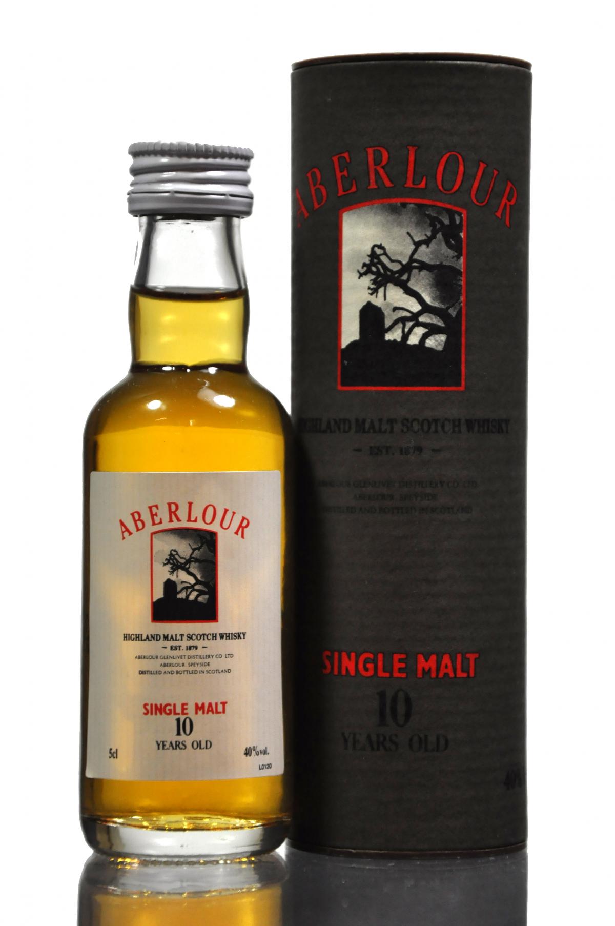 Aberlour 10 Year Old Miniature - Circa 1990