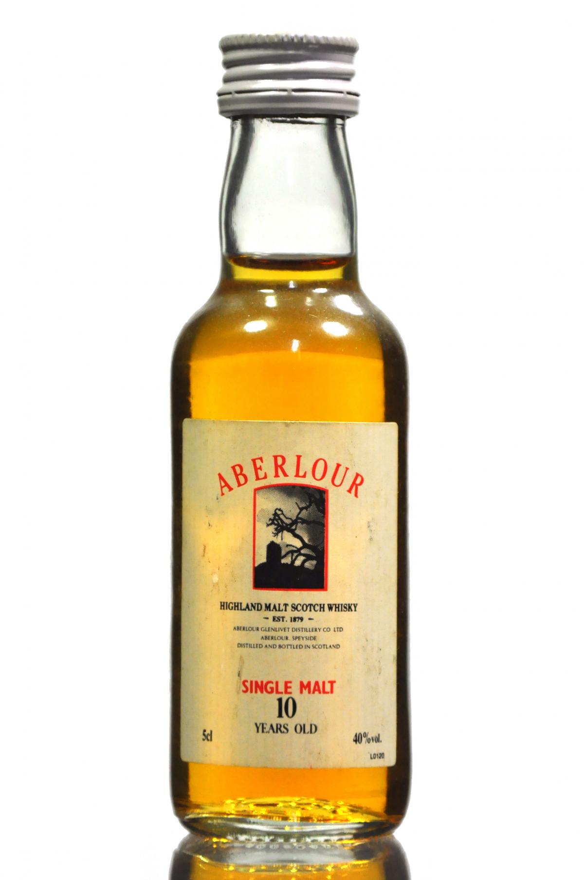 Aberlour 10 Year Old Miniature - Circa 1990