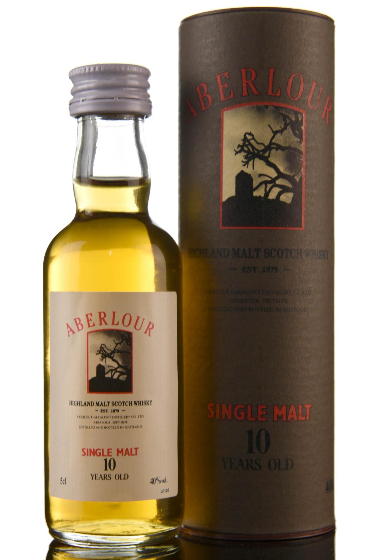 Aberlour 10 Year Old Miniature - Circa 1990