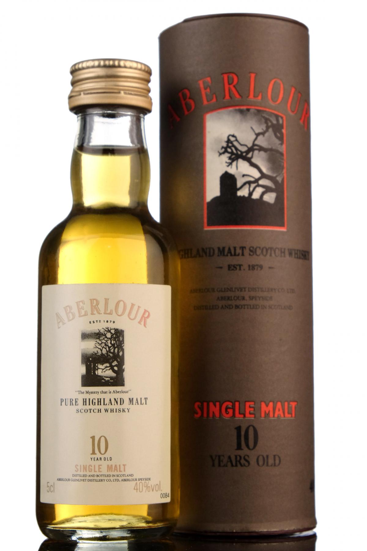 Aberlour 10 Year Old Miniature - Circa 1990