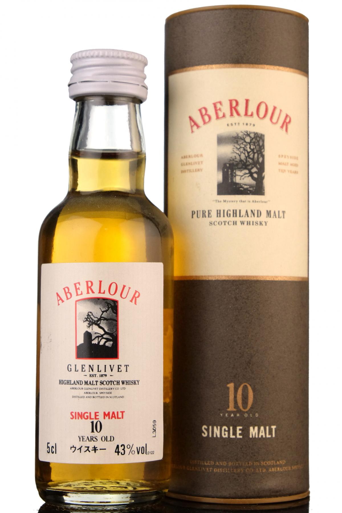 Aberlour 10 Year Old Miniature - Circa 1990