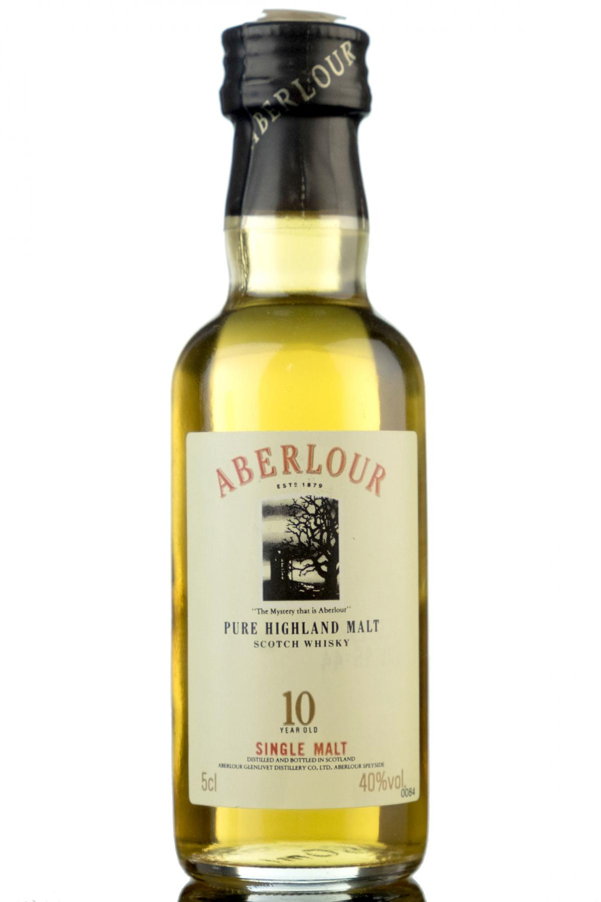 Aberlour 10 Year Old Miniature - Circa 1990