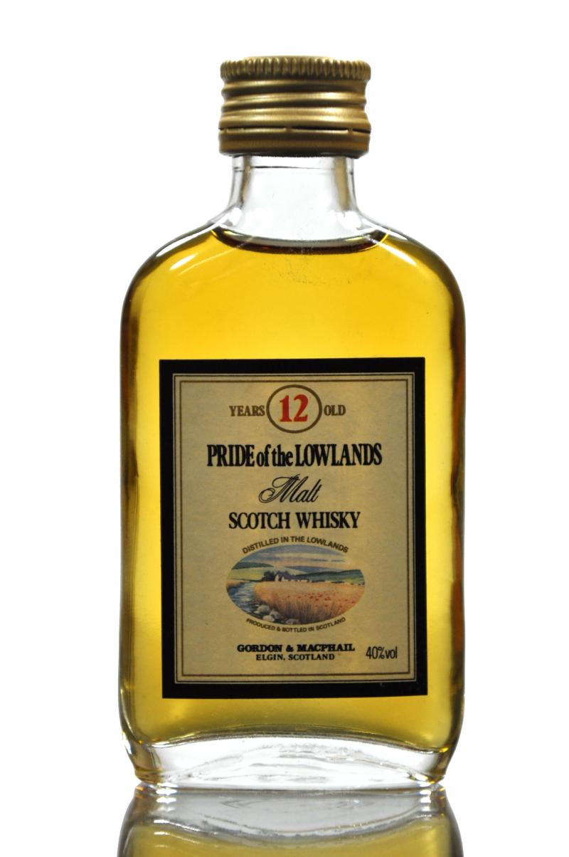Pride Of The Lowlands 12 Year Old - Gordon & MacPhail Miniature