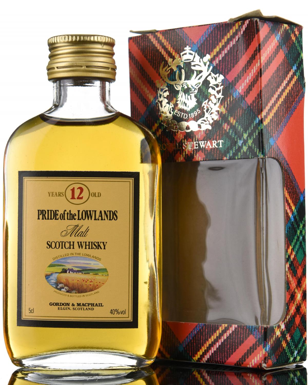 Pride Of The Lowlands 12 Year Old - Gordon & MacPhail Miniature