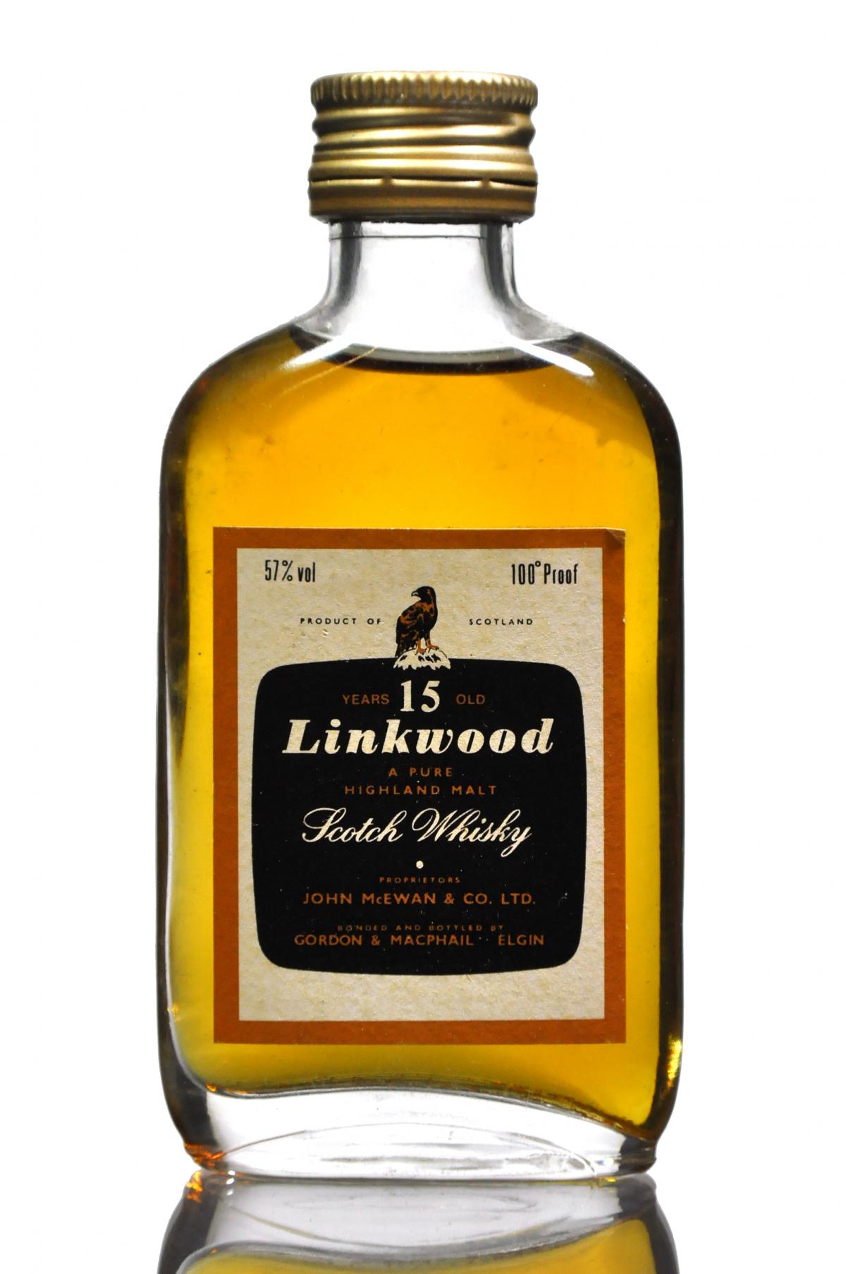 Linkwood 100 Proof - Gordon & MacPhail Miniature
