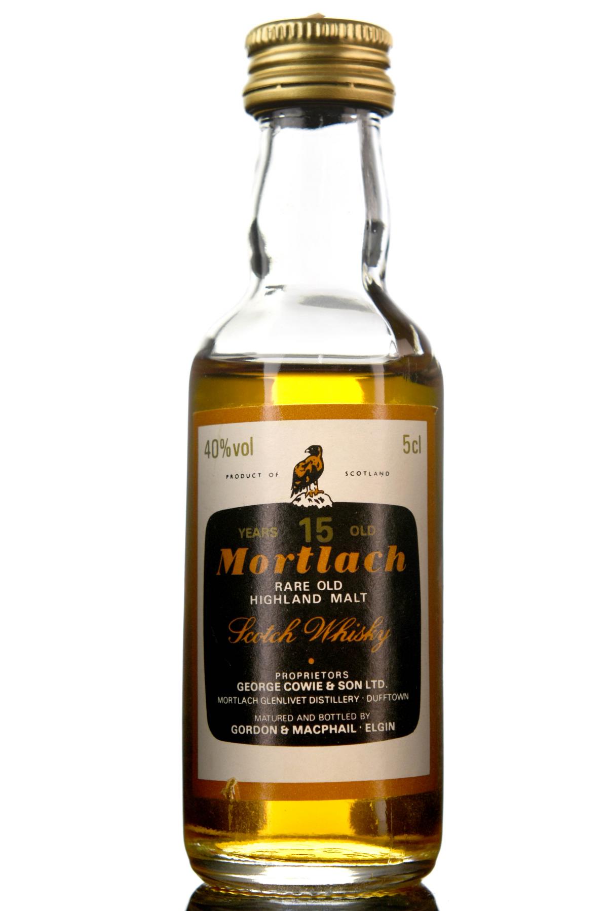 Mortlach 15 Year Old - Gordon & MacPhail Miniature