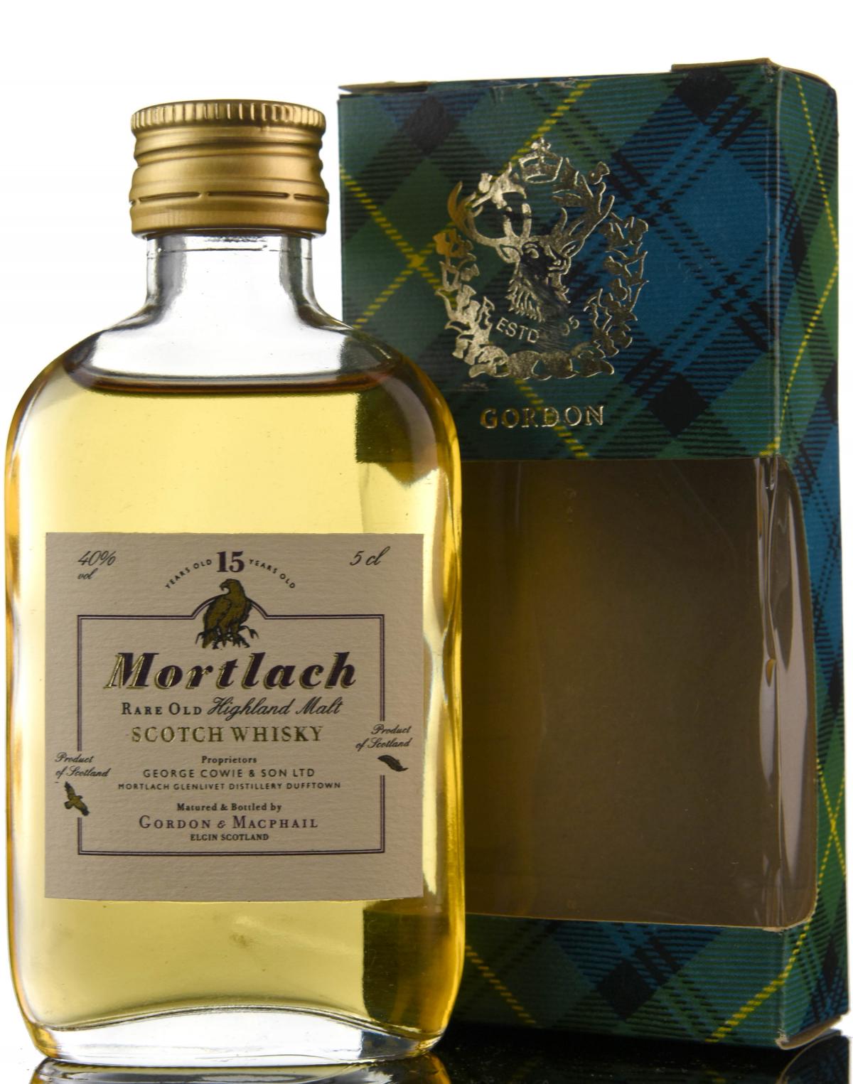 Mortlach 15 Year Old - Gordon & MacPhail Miniature