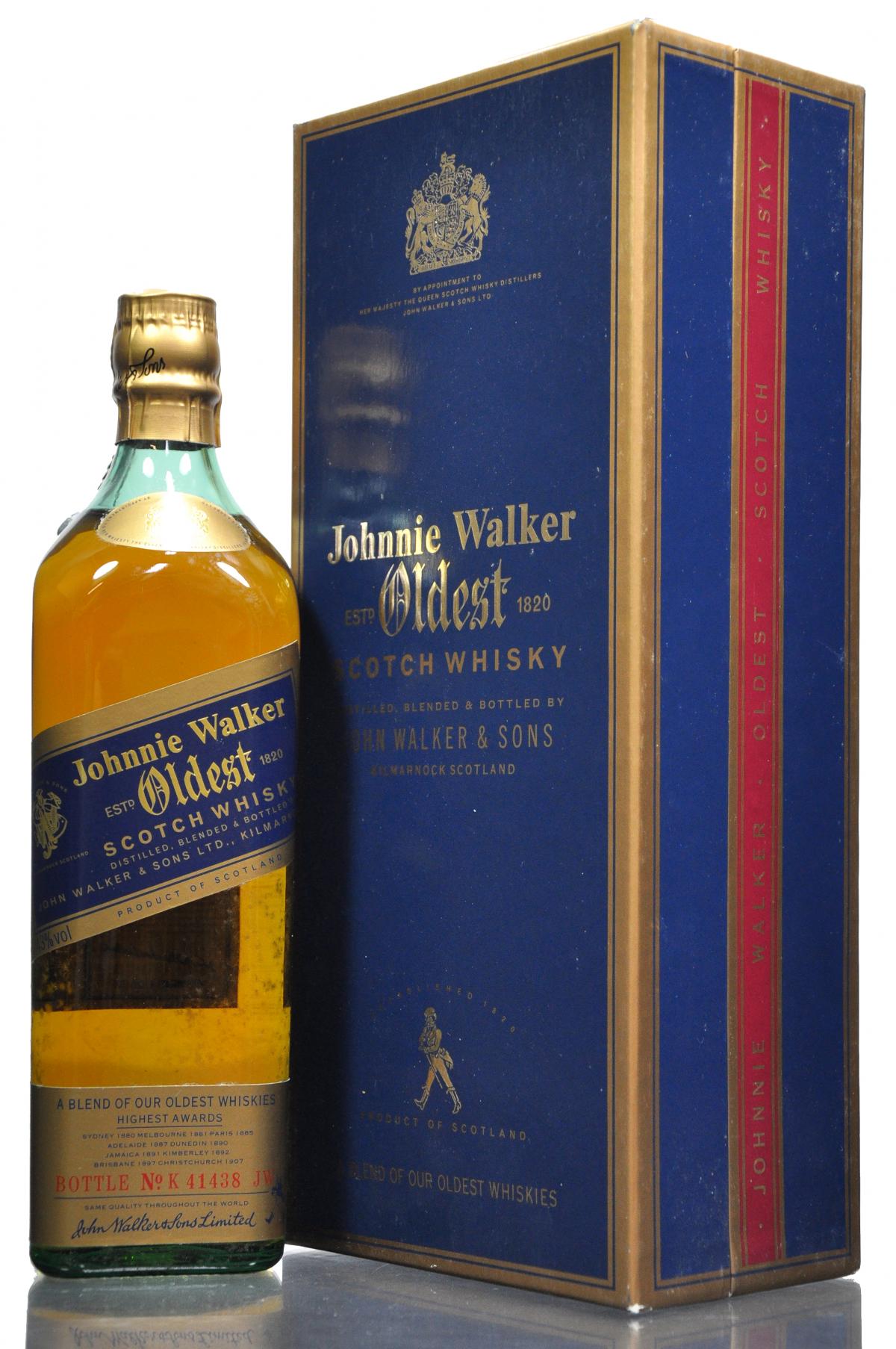 Johnnie Walker Oldest - 1980s