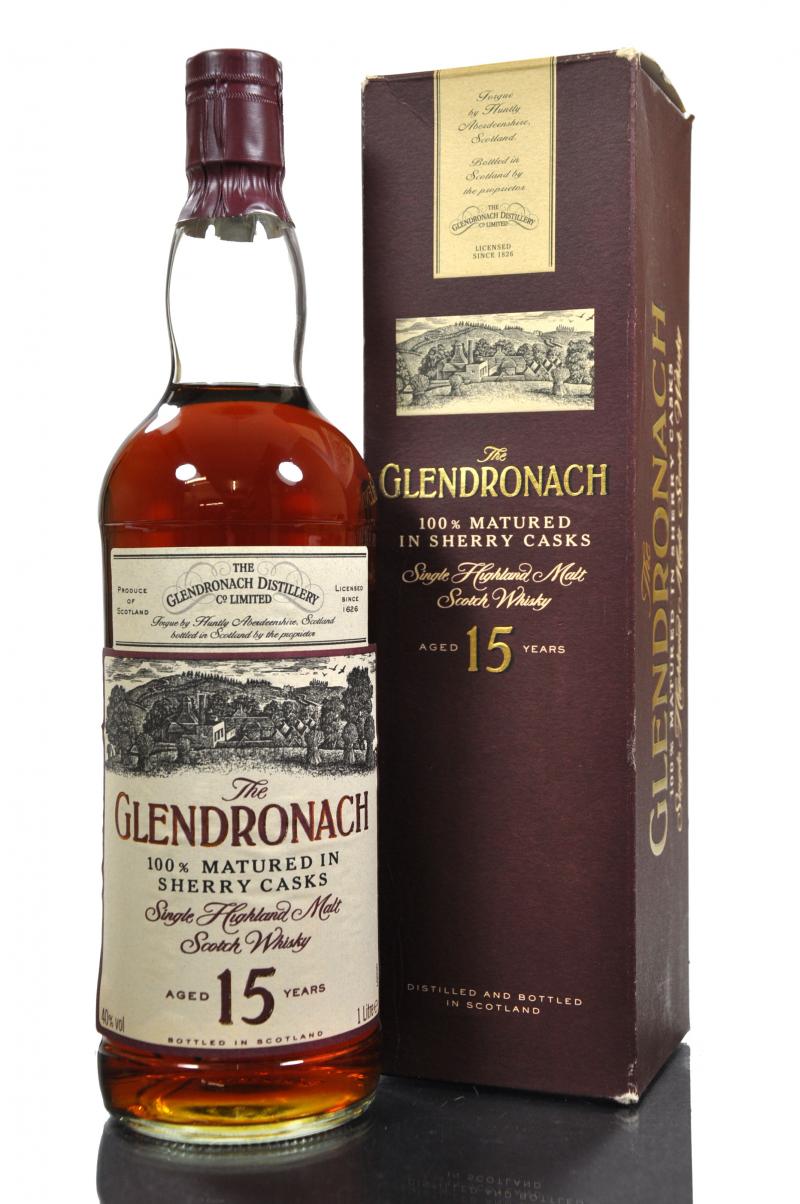 Glendronach 15 Year Old - 1990s - 1 Litre