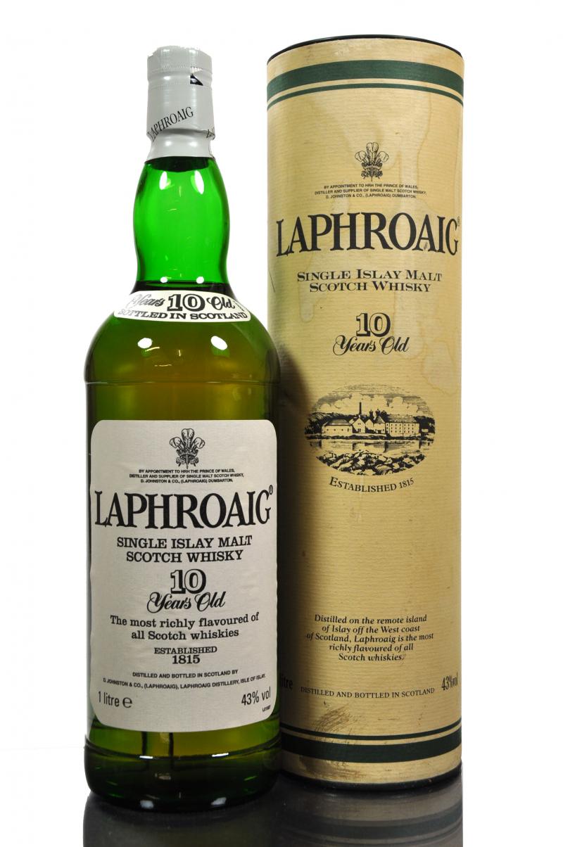 Laphroaig 10 Year Old - 2001 Release - 1 Litre