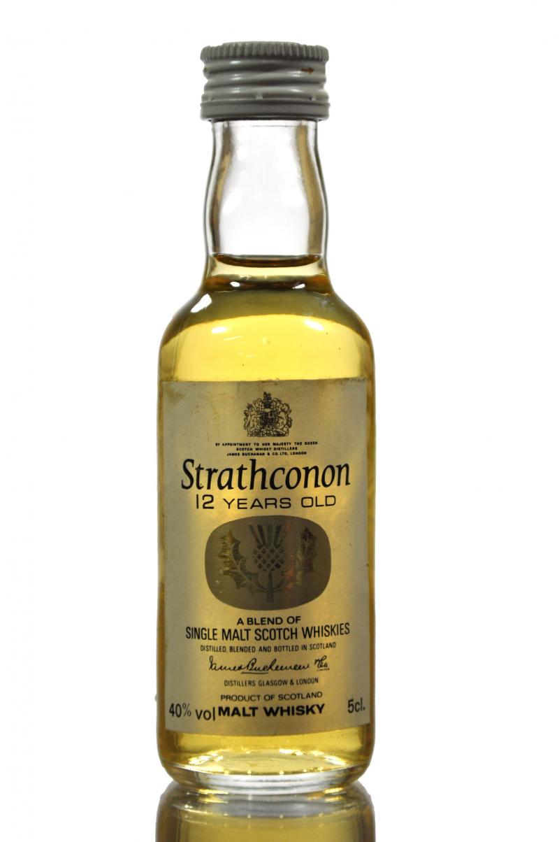 Strathconon 12 Year Old Miniature