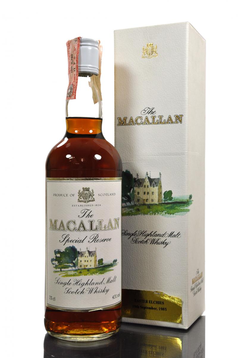 Macallan Special Reserve - Easter Elchies House 1985