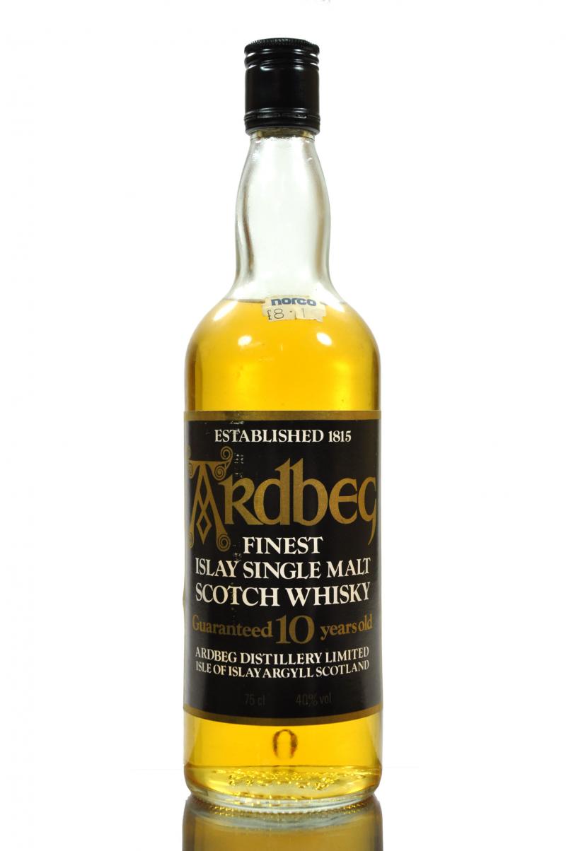 Ardbeg 10 Year Old - Guaranteed - Early 1980s