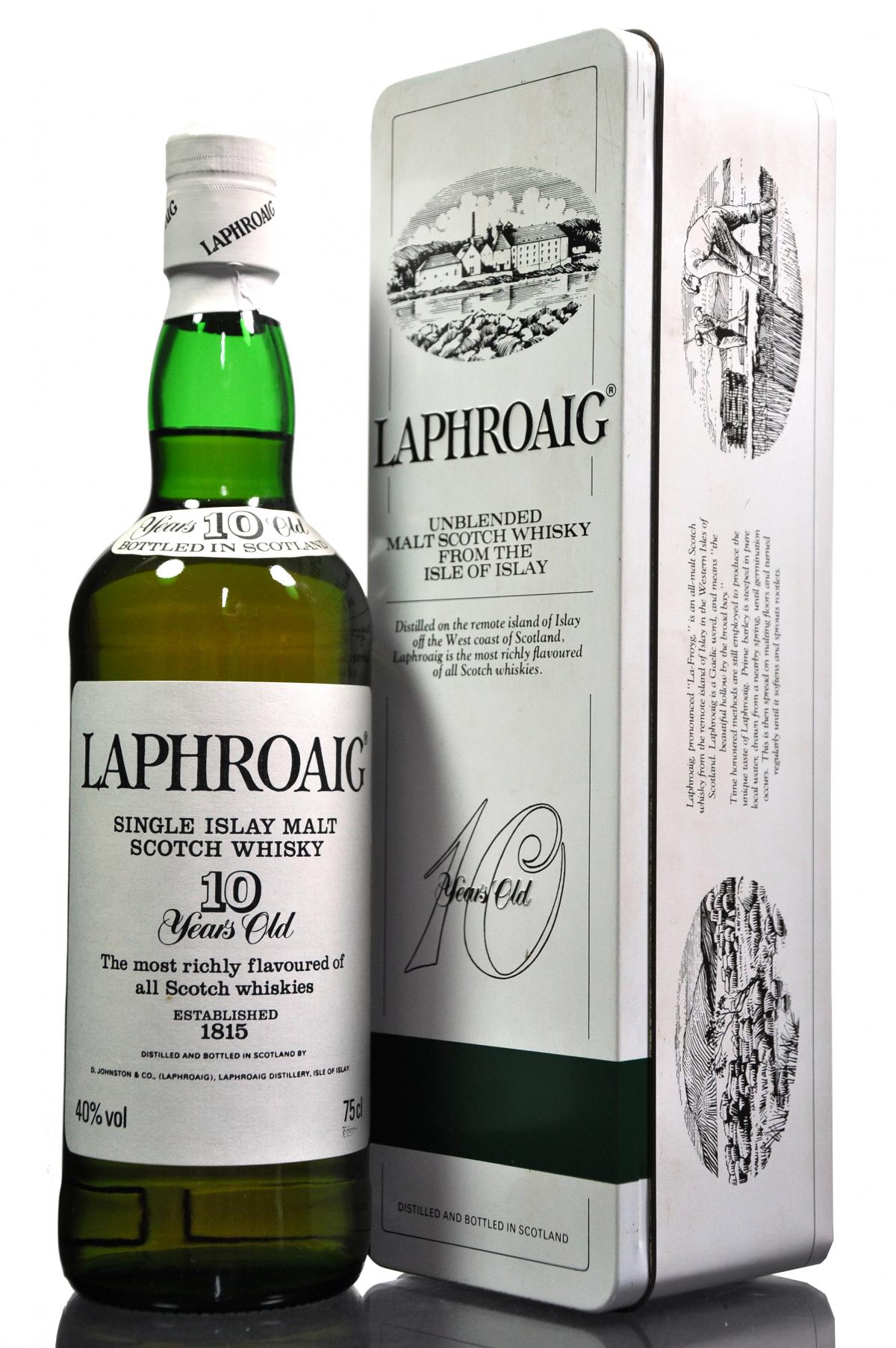 Laphroaig 10 Year Old - 1988 Release