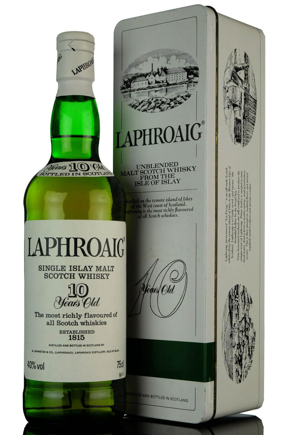 Laphroaig 10 Year Old - 1988 Release