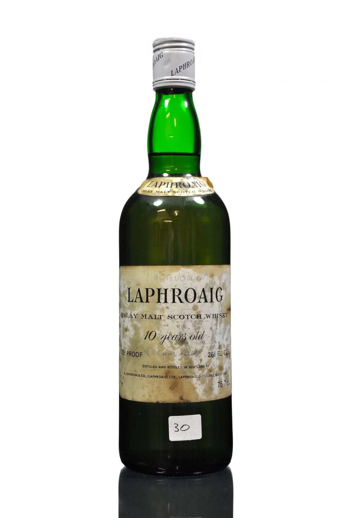 Laphroaig 10 Year Old - Late 1970s