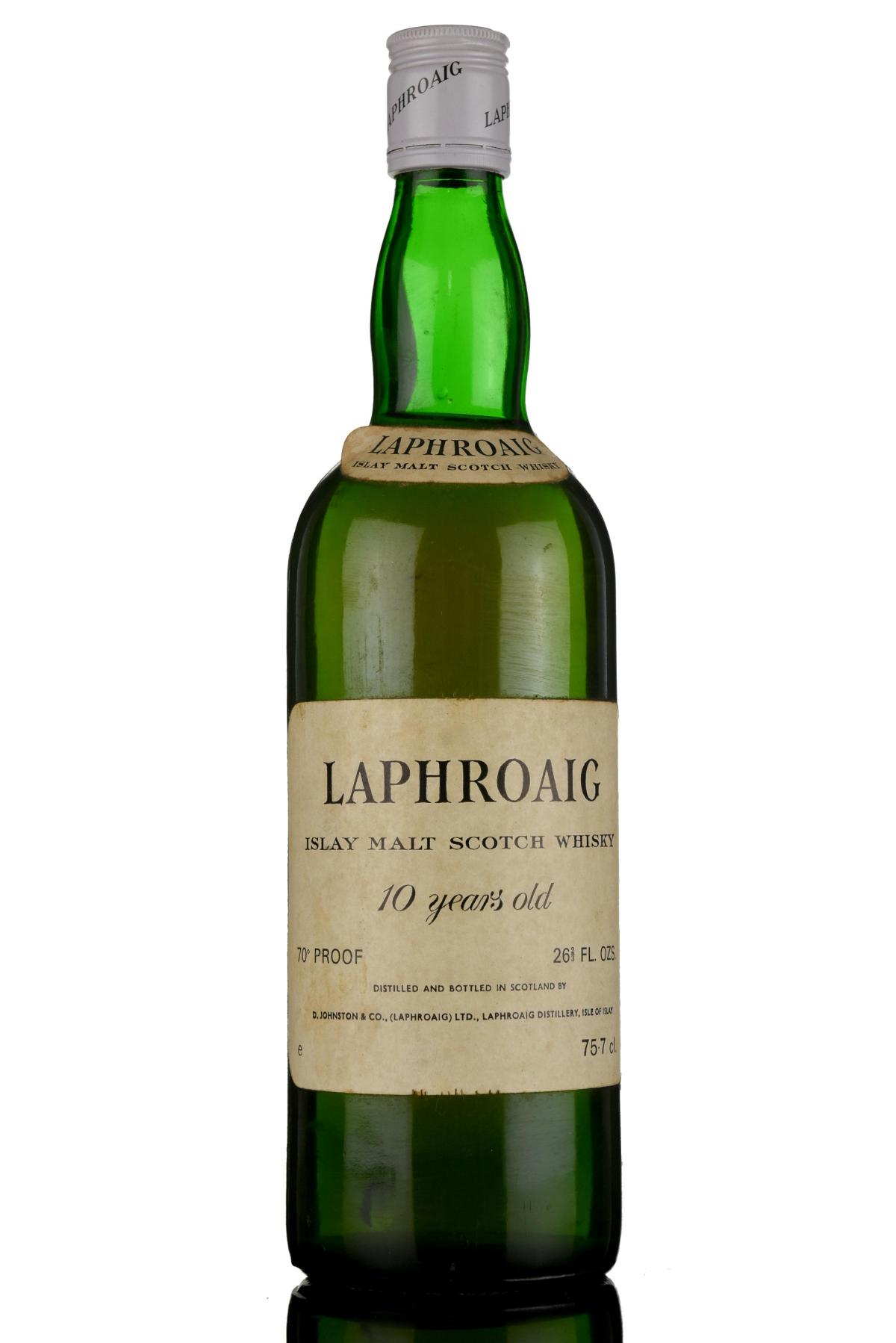 Laphroaig 10 Year Old - Late 1970s