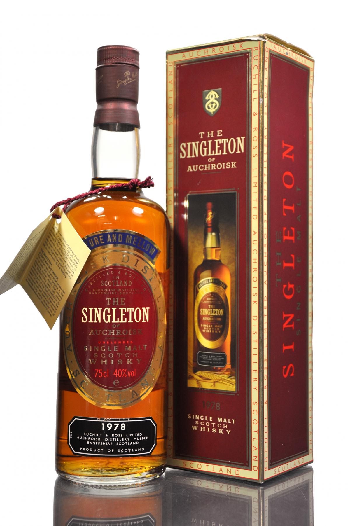 Singleton Of Auchroisk 1978