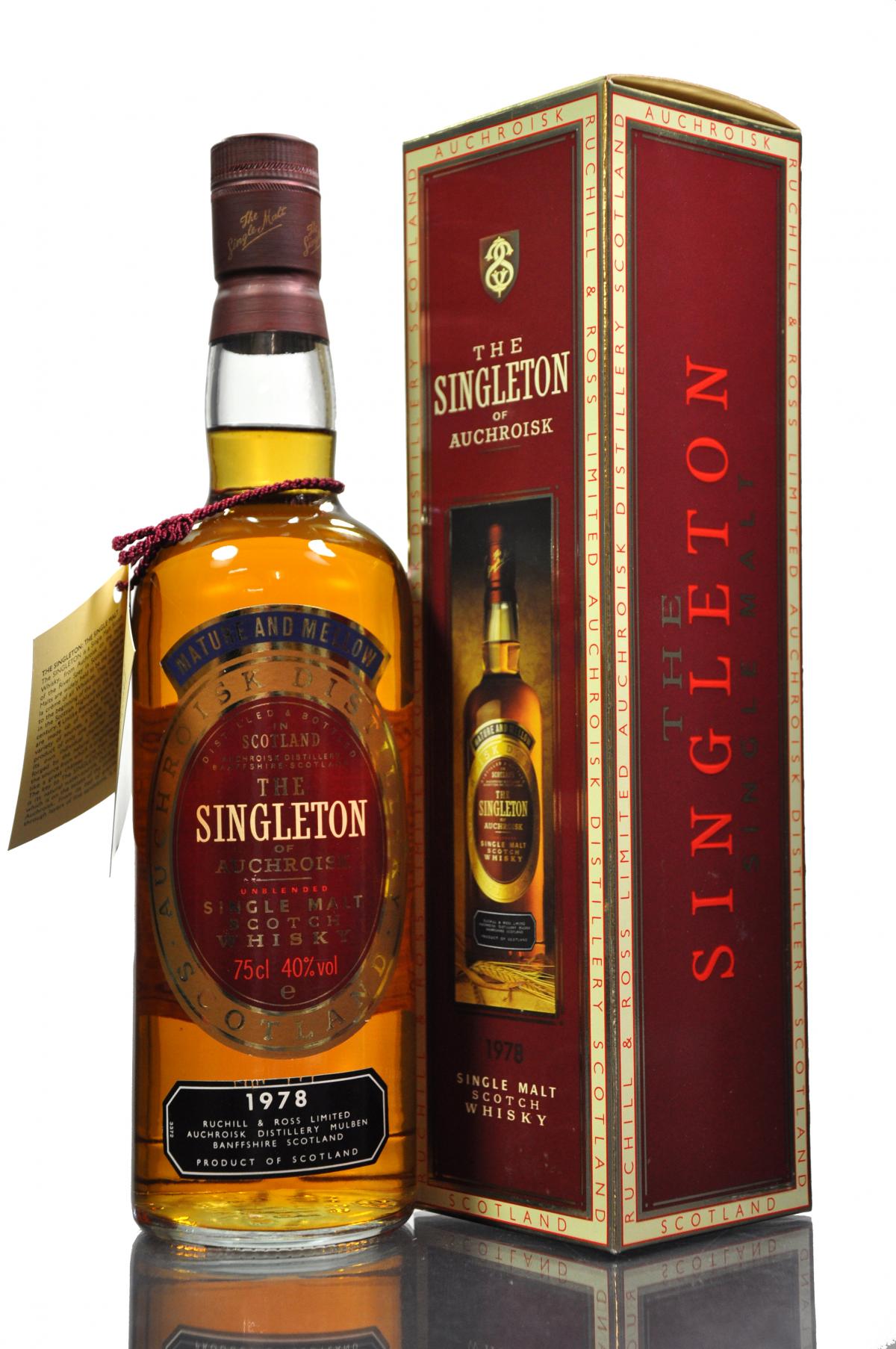 Singleton Of Auchroisk 1978