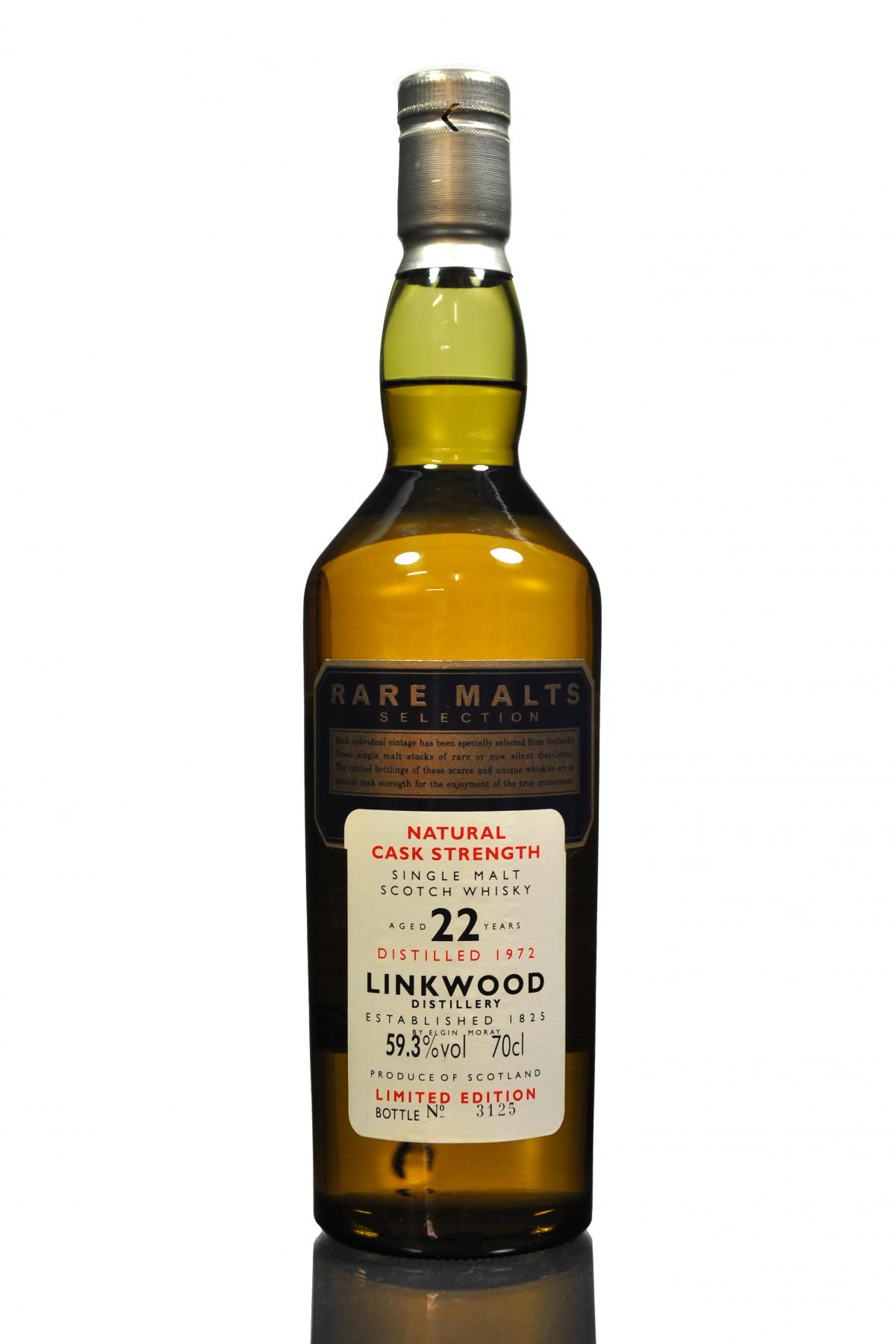 Linkwood 1972 - 22 Year Old - Rare Malts 59.3%