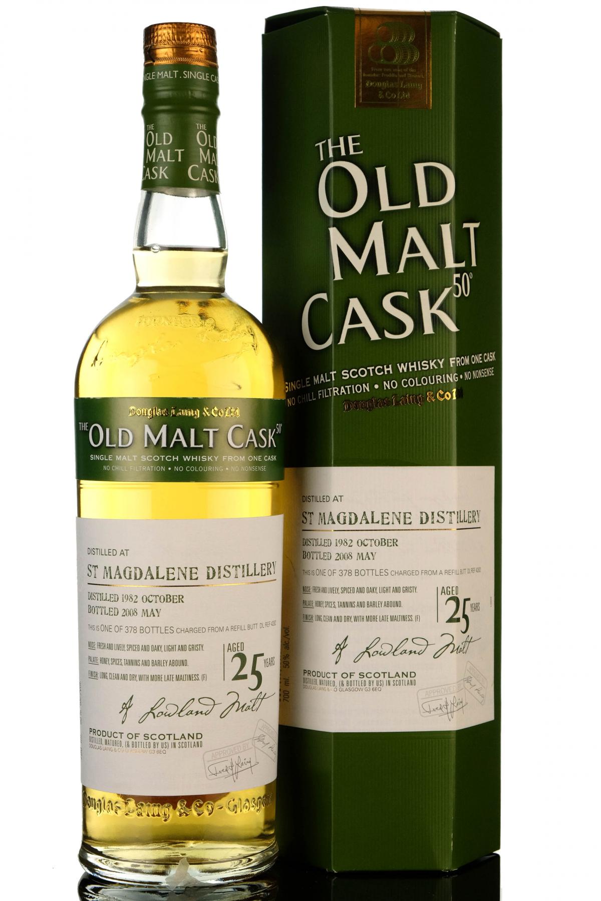 St magdalene 1982-2008 - 25 Year Old - Douglas Laing - Old Malt Cask