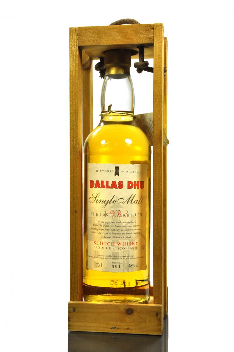 Dallas Dhu 1983 - Last Cask Filled