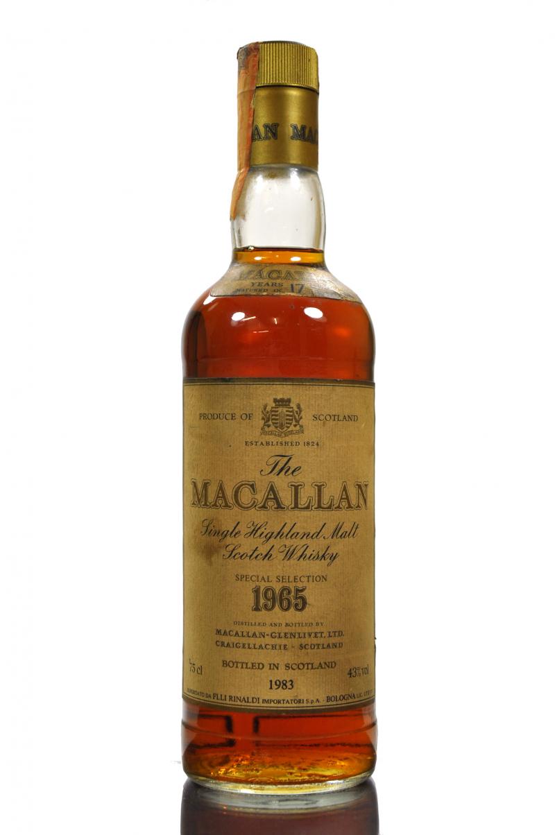 Macallan 1965 - 17 Year Old