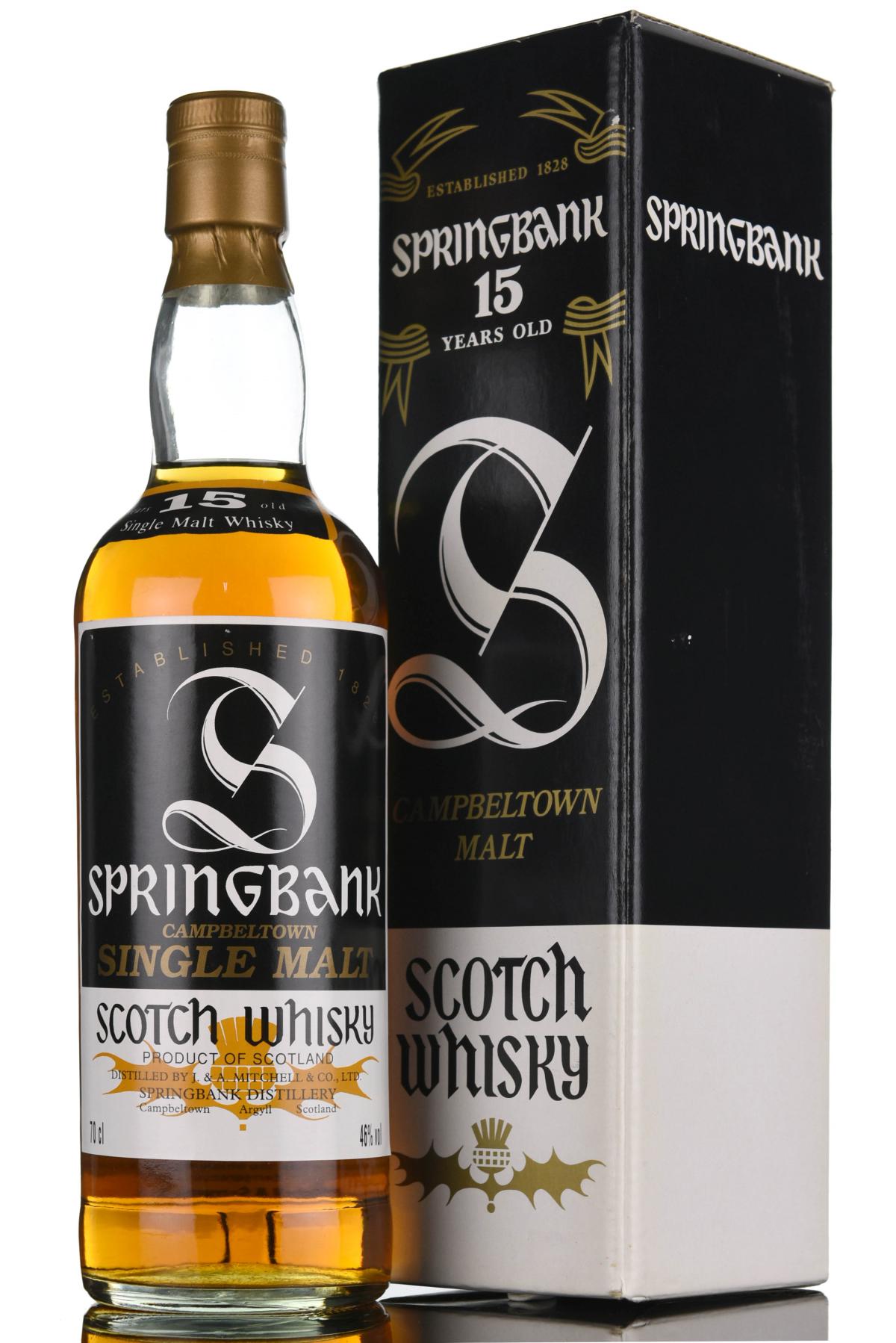 Springbank 15 Year Old - 1990s