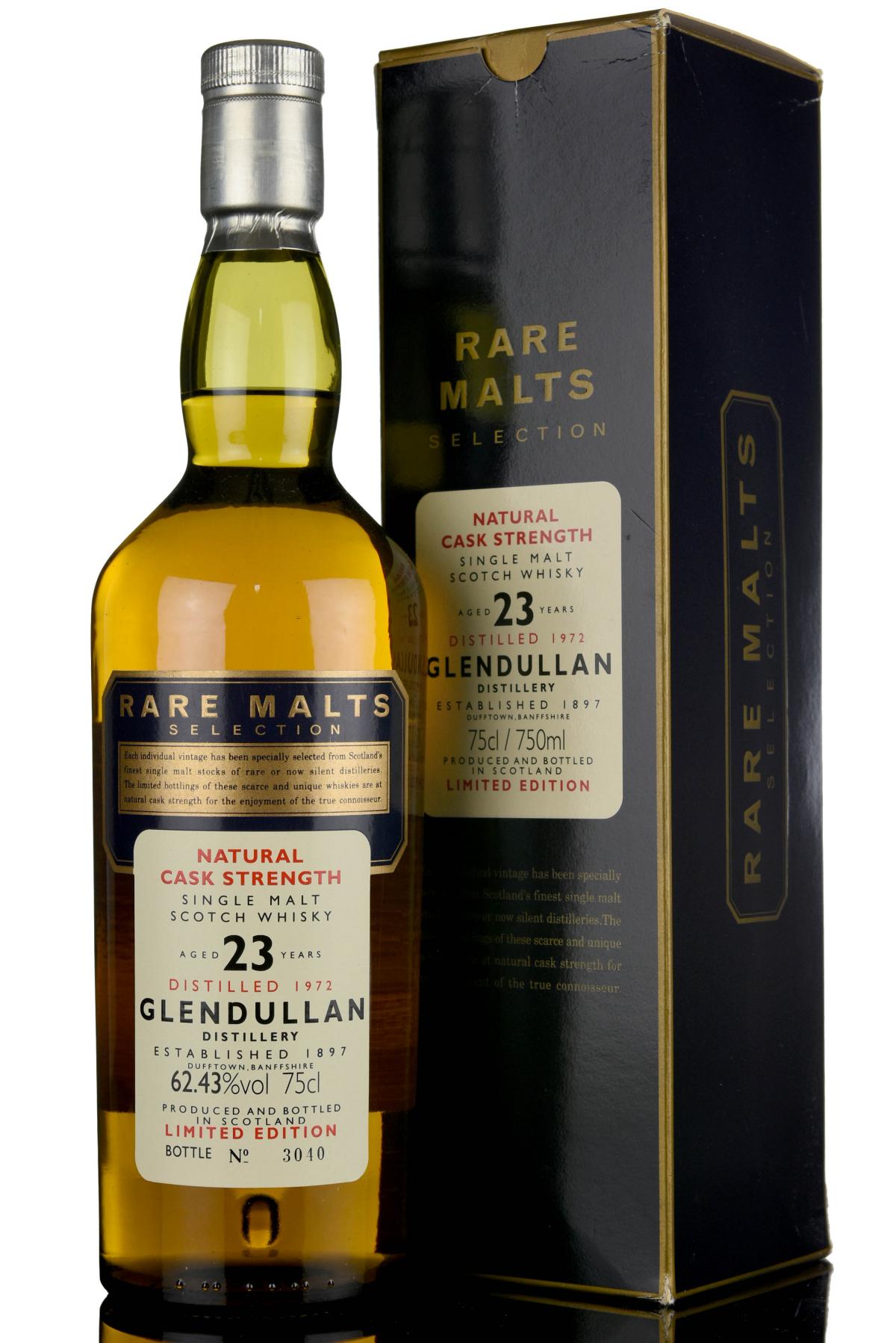 Glendullan 1972 - 23 Year Old - Rare Malts 62.43%