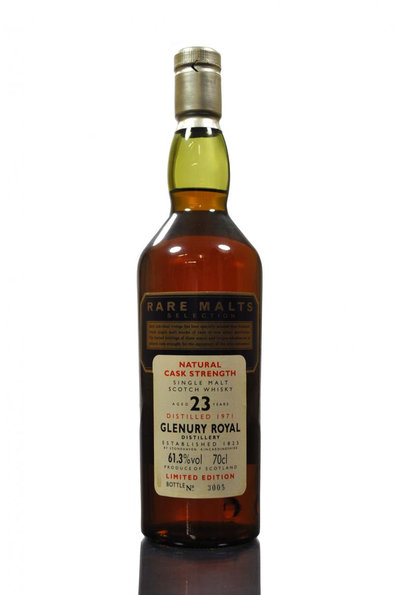 Glenury Royal 1971 - 23 Year Old - Rare Malts 61.3%