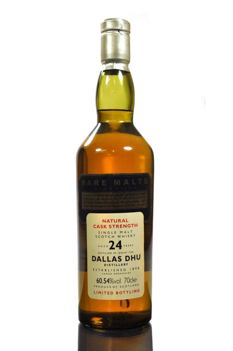 Dallas Dhu 1970 - 24 Year Old - Rare Malts 60.54%