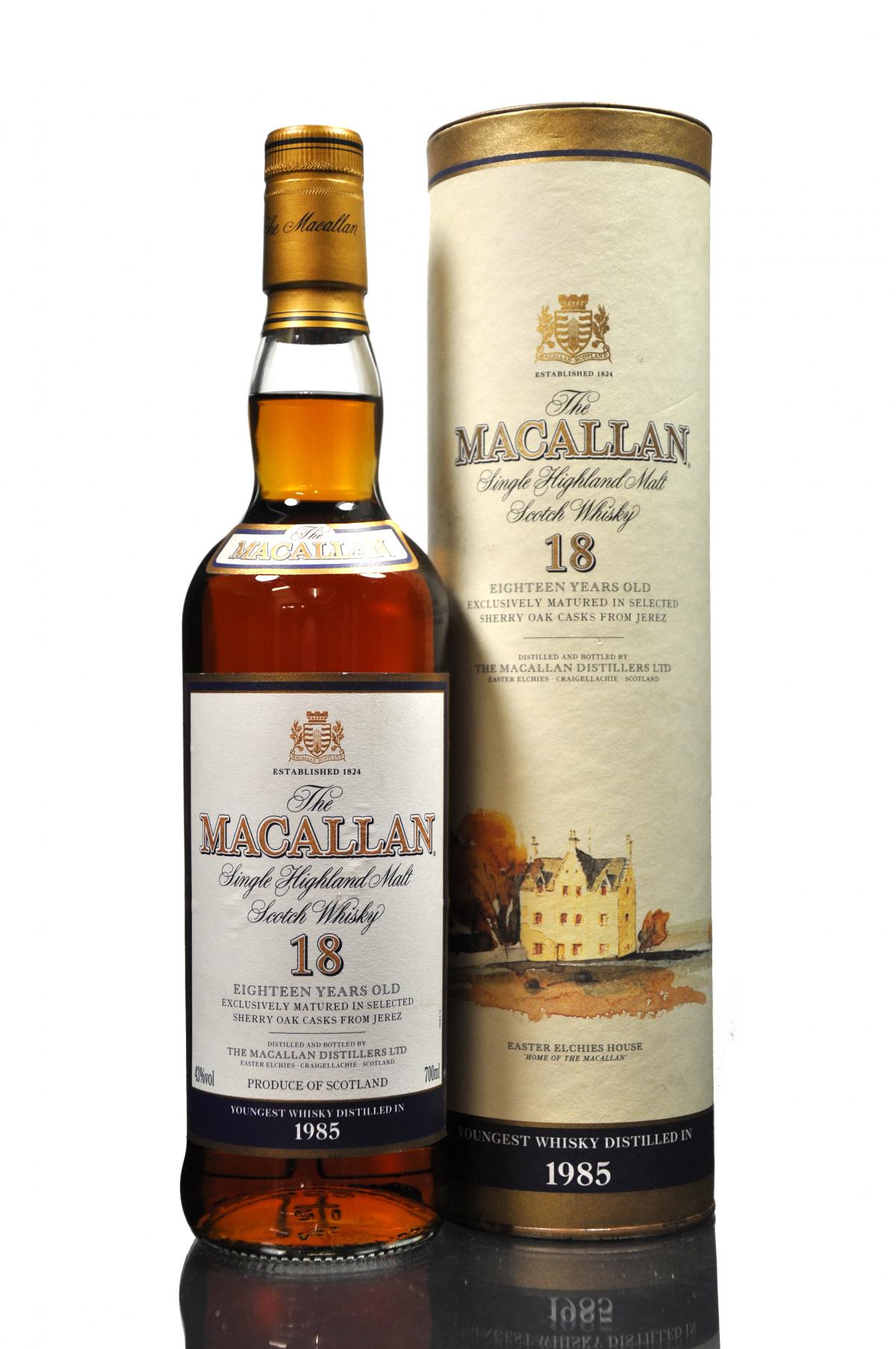 Macallan 1985 - 18 Year Old