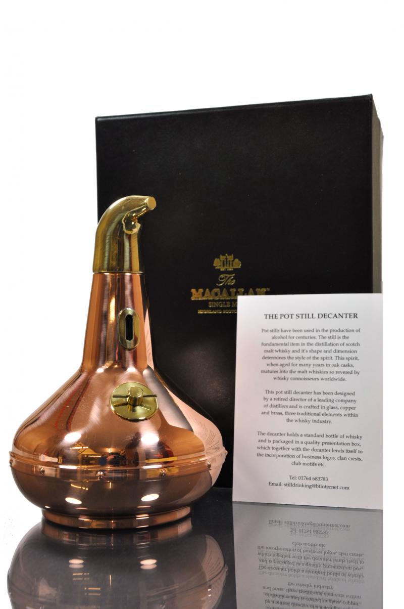 Macallan Copper Pot Still Decanter